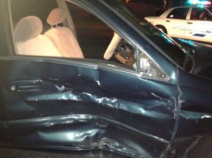 Folded like a fortune cookie.