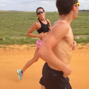 I was hot, sweaty, and did NOT want my picture taken. Thus, I protested.